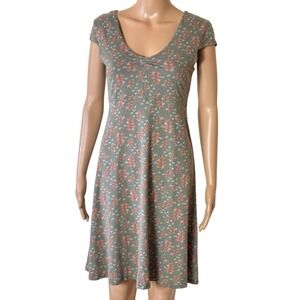 Toad & Co Women's XS Print Tencel Organic Cotton A-Line Dress